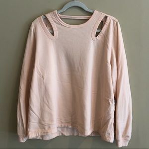 JoyLab Light Peach Sweatshirt